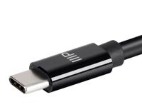 Monoprice Opladen en synchroniseren USB 2.0 Type-C naar Type-C kabel - 10 voet - zwart, TPE-jack, tot 3A/60W, tot 480 Mbps - Select Series - thumbnail