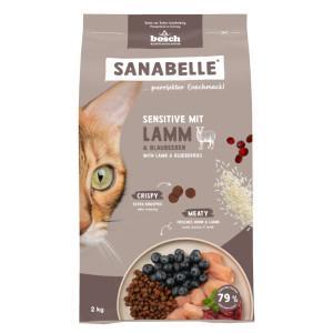 Sanabelle Sensitive met lam en bosbessen kattenvoer 8 kg