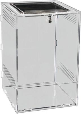 Repto terrarium clear 19,5x18,5x29 cm Aquadistri - Aquadistri Repto terrarium clear 19,5x18,5x29 cm Aquadistri - Aquadistri