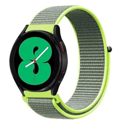 Sport Loop nylon bandje - Neon groen - Garmin Vivoactive 6 / Vivoactive 5 / Vivoactive 3