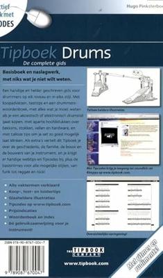 Tipboek drums met tipcodes