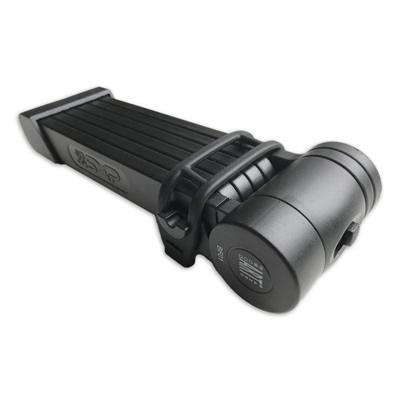 SXP art 2 vouwslot - gehard staal, flexibel, 80cm, fietsbeveiliging, zwart