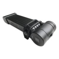 SXP art 2 vouwslot - gehard staal, flexibel, 80cm, fietsbeveiliging, zwart - thumbnail