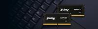 Kingston FURY Impact Werkgeheugenset voor laptop DDR5 64 GB 2 x 32 GB Non-ECC 5600 MHz 262-pins SO-DIMM CL40 KF556S40IBK2-64 - thumbnail