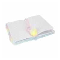 Pluche Notitieboek Konijn Pastel - thumbnail