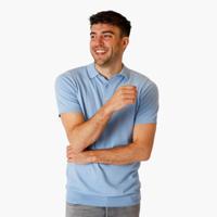 Heren Polo Hessum | Ochtendblauw - thumbnail