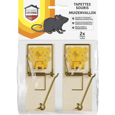 Home defense muizenval hout 2 stuks