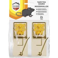 Home defense muizenval hout 2 stuks - thumbnail