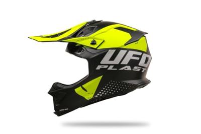 UFO PLAST crosshelm "intrepid helmet interpid xl black/yellow