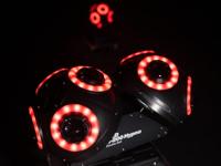 Eurolite 51918826 B-200 Hypno Double Ball DMX LED-lichteffect Aantal LEDs: 8 10 W - thumbnail