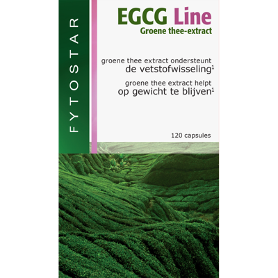 Fytostar Egcg Line Vetverbranding En Gewichtscontrole Voedingssupplement 120 Capsules