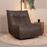 LABEL51 Fauteuil Powernap Station - Antraciet - Micro Suede - One Size - thumbnail