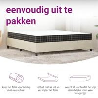 Binnenveringmatras middelhard 200x200 cm - thumbnail