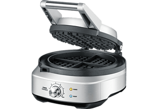 Sage THE NO-MESS WAFFLE Wafelmaker Zilver