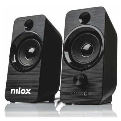 PC-luidsprekers Fellowes NXAPC02 6 W Zwart Beige USB - thumbnail