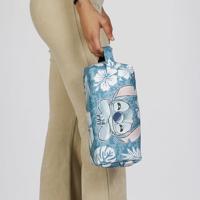Lilo & Stitch Plus Brick Travel Toiletry Bag Aloha Blue - thumbnail