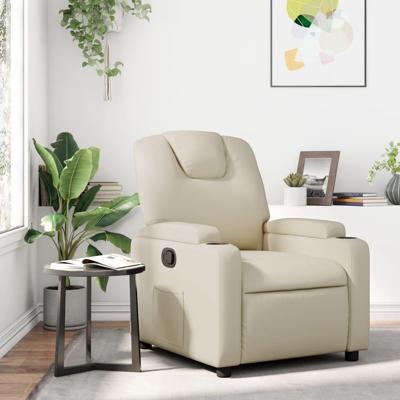 Relaxfauteuil Crme Kunstleer Relaxfauteuil Crme Kunstleer