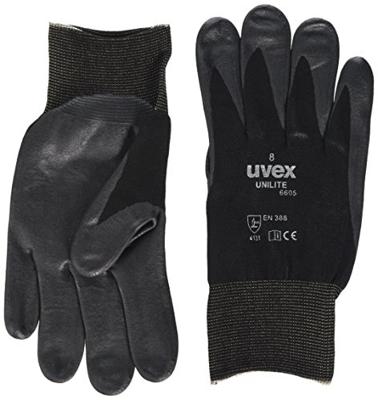uvex unilite / unipur 6057308 Montagehandschoen Polyamide, Nitrilschuim Maat (handschoen): 8 EN 388 1 paar uvex unilite / unipur 6057308 Montagehandschoen Polyamide, Nitrilschuim Maat (handschoen): 8 EN 388 1 paar