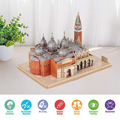 Cubic Fun 3d puzzel national geographic st. marco plein