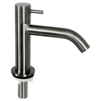 Differnz koudwaterkraan Mix & Match gebogen gun metal - thumbnail