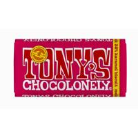 Chocolade Tony&apos;s Chocolonely melk karamel biscuit reep 180gr - thumbnail