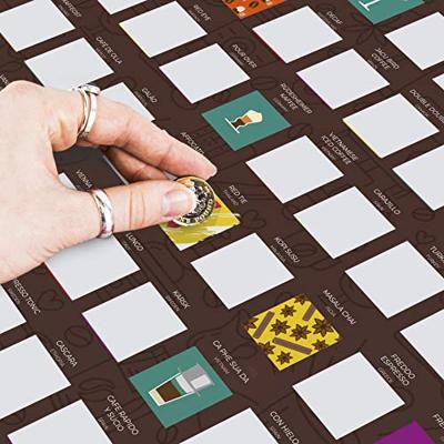 Gift Republic Scratch Poster - 100 Koffie