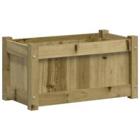 VidaXL Plantenbak 60x31x31 cm geïmpregneerd grenenhout - thumbnail