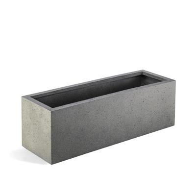 Grigio Balcony Box S Natural Concrete 60x15cm Grigio Balcony Box S Natural Concrete 60x15cm