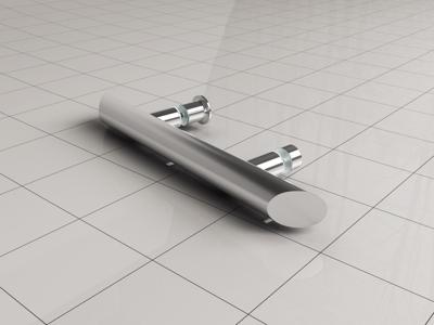 Losse Deurgreep Wiesbaden Type 2 Chroom Losse Deurgreep Wiesbaden Type 2 Chroom