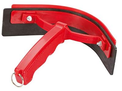 Zweetmes kunststof gebogen blauw