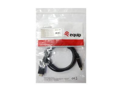 Equip 119391 video kabel adapter 3 m DisplayPort HDMI Zwart