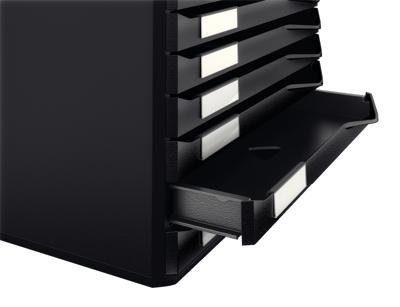 Leitz ladenblok zwart/zwart