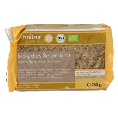 Schnitzer Sesambrood glutenvrij bio 250 Gram