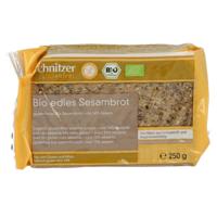 Schnitzer Sesambrood glutenvrij bio 250 Gram - thumbnail