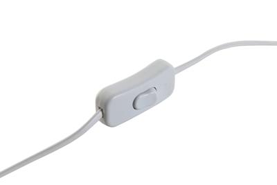 Bureaulamp Home ESPRIT Wit Papier Ijzer 50 W 220 V 30 x 30 x 53 cm