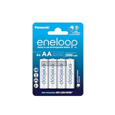 Oplaadbare batterijen PANASONIC ENELOOP AA 2000 mAh 4 szt (BK-3MCDE/4CP) - thumbnail