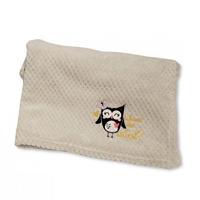 Snuggle Baby wikkeldeken Whooo's the Cutest 75 x 100 cm beige - thumbnail