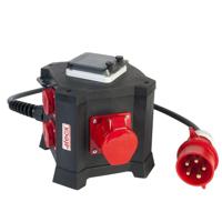 4tecx Verdeeldoos NL KVM 4011 H07RN-F 3G 2,5mm² 32A 4 x schuko 1 x 16A 1 x 32A - thumbnail