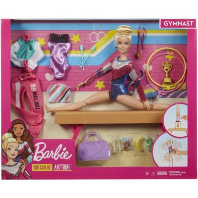 Barbie Gymastiek turnpop speelset