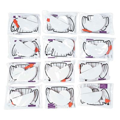 Colorations - vogel knutselset, 12dlg.