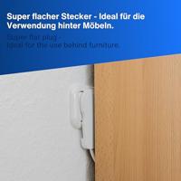 REV 0012626514 Stekkerdoos met schakelaar 6-voudig Zwart Randaarde stekker 1 stuk(s) - thumbnail