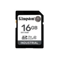 Kingston 16G SDHC Industrial pSLC UHS-I U3 V30 A1 SD-kaart 16GB - thumbnail