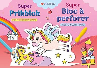 Deltas Super prikblok i love eenhoorns