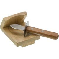 Cosy & Trendy Oestermes Met Houten Oesterhouder - thumbnail