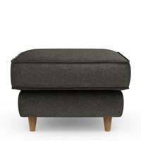 Rivièra Maison Hocker 'Kendall' Velvet, kleur Shadow - thumbnail