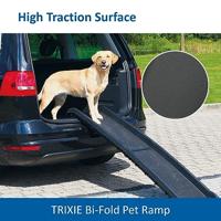 TRIXIE CAR RAMP LOOPPLANK OPVOUWBAAR ZWART 156X40CM - thumbnail
