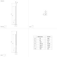 Eglo Moderne staande lampPanagria met led - 900493 - thumbnail