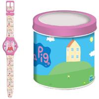 Peppa Pig PEPPA PIG - TIN BOX Ø 33 mm Kinder horloge - thumbnail