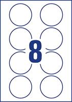 Avery-Zweckform L4881-20 Naamplaatje Kennzeichnungsetiketten (b x h) 65 mm x 65 mm 160 stuk(s) - thumbnail