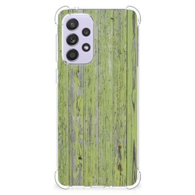 Samsung Galaxy A33 Stevig Telefoonhoesje Green Wood Samsung Galaxy A33 Stevig Telefoonhoesje Green Wood